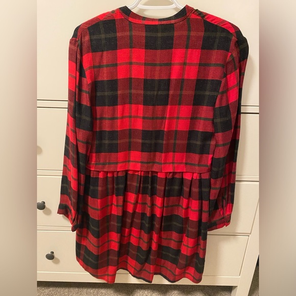 Plaid Zara Dress Size XS - Picture 2 of 3